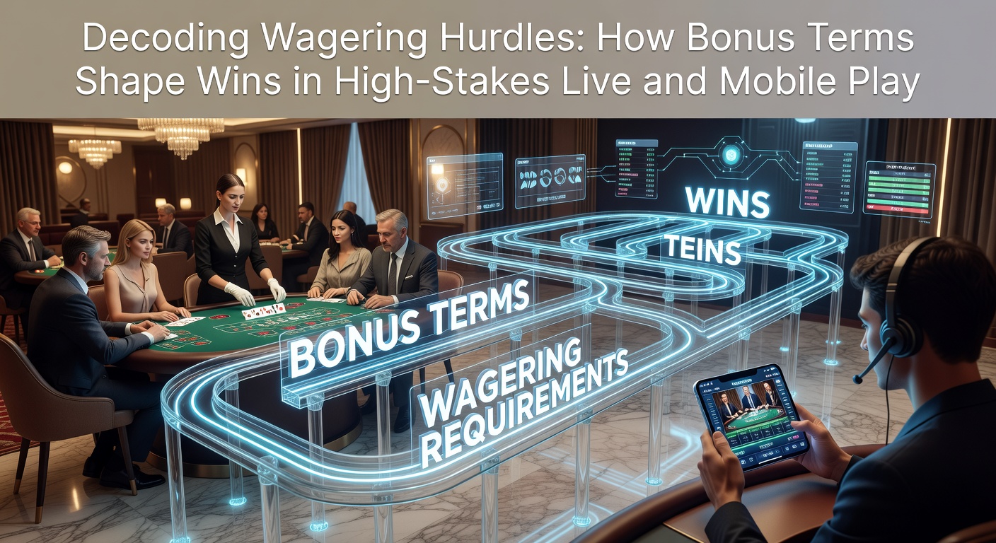 Grafik zu Wettanforderungen in Online-Casinos, die Bonusbedingungen und Gewinnchancen visualisiert
