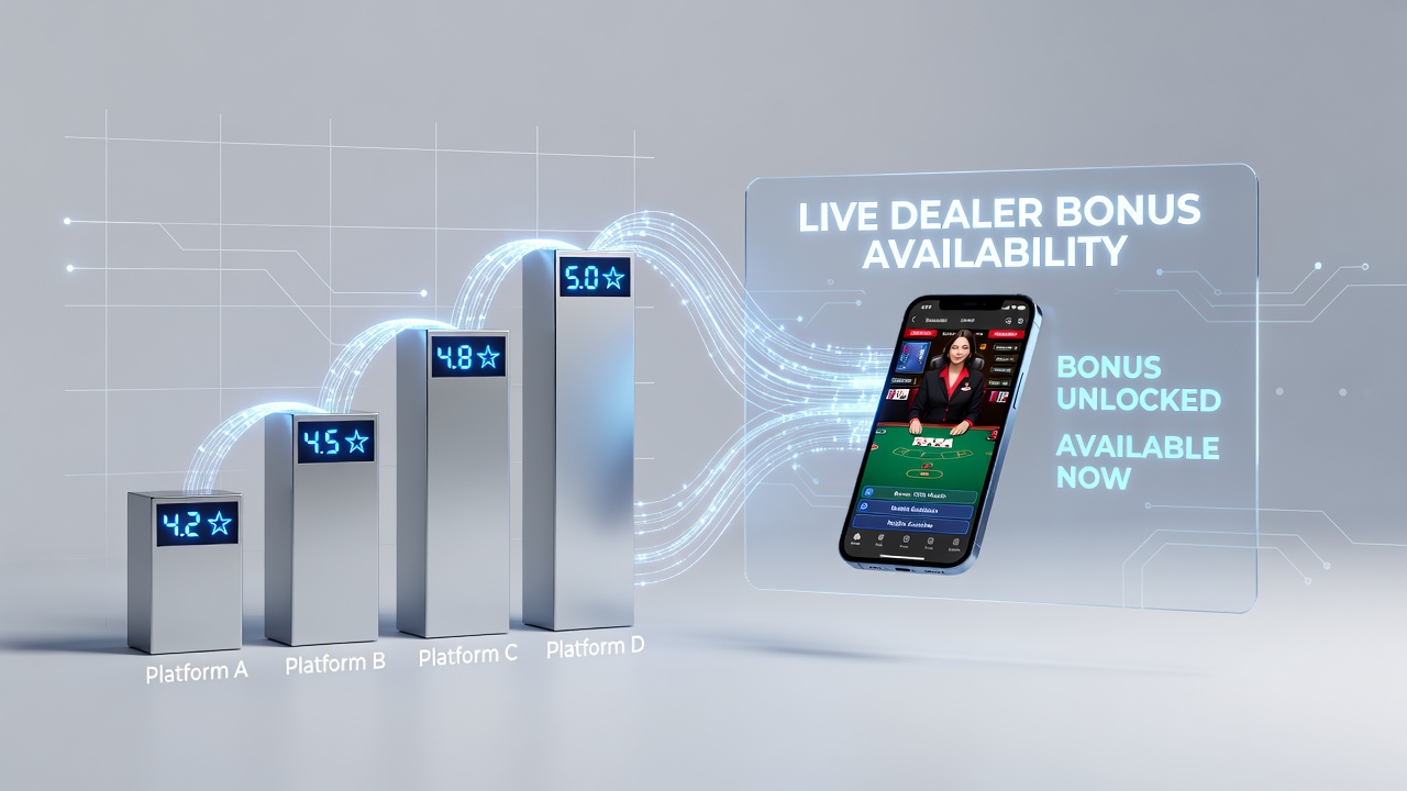 Übersicht über Plattformbewertungen und mobile Live-Dealer-Boni in zertifizierten Casinos